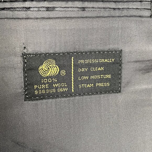 Vintage Joseph Feiss 100% Pure Wool Sports Coat Size 43R - Picture 5 of 7